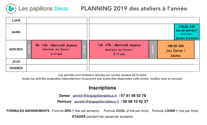 Planning 2019-2020